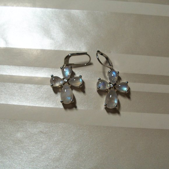 Moonstone Earrings - Picture 1 of 6